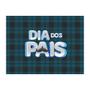 Imagem de Kit Painel Retangular + Capa Mesa Dia Dos Pais Em Tecido