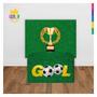 Imagem de Kit Painel Retangular + Capa Mesa Futebol Em Tecido