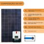 Imagem de Kit Painel Solar 280W Motorhome Inversor 3000W 12V/110V