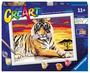 Imagem de Kit Paint by Numbers Ravensburger CreArt Majestic Tiger