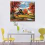 Imagem de Kit Paint by Numbers Tucocoo Autumn Farm Scenery 40x50cm