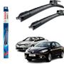 Imagem de Kit Palheta Limpador Parabrisa Original Bosch Fluence 2016 2017 2018