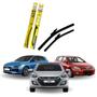 Imagem de Kit Palhetas SlimPlus Hyundai i30 08-12 Dyna Preto