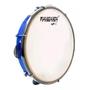 Imagem de Kit Pandeiro 10" ABS Azul Pele Leitosa Fé + Bag Acolchoado
