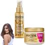Imagem de Kit Pantene Óleo Milagroso Queratina Mascara Hidratação Nutrição Restauração Total Cronograma Capilar