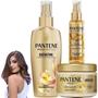 Imagem de Kit Pantene Pro-V Miracles Spray Queratina Óleo Milagroso Cronograma Capilar Mascara Hidratação Nutrição Umectante Restauração