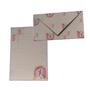 Imagem de Kit Papéis de Carta Decorados Com 10 + Envelopes Estampados
