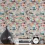 Imagem de Kit Papel Parede Vinil Fosco 4 Rolos 300x51cm - Fácil Aplicação, Lavável e Antimofo