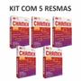 Imagem de Kit Papel Sulfite A4 500 Folhas 05 Unidades Chamex