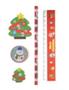 Imagem de Kit papelaria natal sort clr 23cm (papelaria) kit c/5 pc   1100092