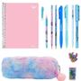 Imagem de Kit Papelaria Stitch Kawaii Lapis Borracha Apontador Caneta