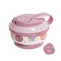 Imagem de Kit Papinha Com Amassador Legumes Fruta Colher Bichinhos Rosa