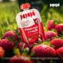Imagem de Kit Papinha Infantil Orgânica Morango e Maçã Papapá - 3 Unidades 100g