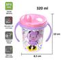 Imagem de Kit Papinha Pratinho com Ventosa e Caneca com Alça da Minnie