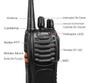 Imagem de Kit Par 2 Radio Baofeng 777s Walk Talk 16 Canais - Preto