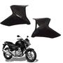 Imagem de Kit Par Carenagem Aba Aleta Guia Ar Tanque Preto Brilho Honda Cb300r 2013 2014 2015