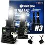 Imagem de Kit Par Lâmpada Ultra Led Force One 6000k 4100lm H3 Tech One