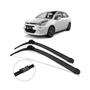 Imagem de Kit Par Palheta Limpador de Parabrisa Citroen C3 2005 2006 2007 2008 2009 2010 2011 2012