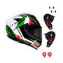 Imagem de Kit Par Reparo Fixação Completa Viseira Norisk Ns 701 Nzi Nasa Trendy Supra Axxis