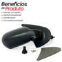 Imagem de Kit Par Retrovisor Externo Fiat Palio Strada Fire 2001 2002 2003 Direito e Esquerdo Com Controle para 2 Portas