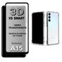 Imagem de  Kit Para A15  Película 3D vidro + Capa Capinha Case