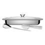 Kit Para Assar E Servir Tramontina Cosmos Em Aço Inox Com Tampa De Vidro 3 Peças Tramontina Imagem de Kit Para Assar E Servir Tramontina Cosmos Em Aço Inox Com Tampa De Vidro 3 Peças Tramontina