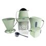 Imagem de Kit Para Café Completo Super Prático Com 6 Peças Verde