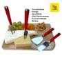 Imagem de Kit para Degustação de Queijos e Frios com Tabua em Bambu