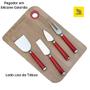 Imagem de Kit para Degustação de Queijos e Frios com Tabua em Bambu