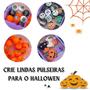Imagem de Kit Para Fazer Pulseiras Miçanga Halloween Dia Das Bruxas