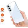 Imagem de Kit para Galaxy M55  Capinha Transparente + Película de Cerâmica Fosca + Fone de Ouvido com Fio para Samsung M55 5G