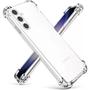 Imagem de Kit para Galaxy M55  Capinha Transparente + Película de Cerâmica Fosca + Fone de Ouvido com Fio para Samsung M55 5G