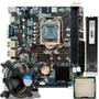 Imagem de Kit Para Montagem De Pc,Placa Gt-H61,I3-2100,Ram 4Gb,Cooler