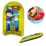 Imagem de Kit para Natacao Infantil Super-homem com Prancha + Touca  Bel 