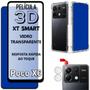 Imagem de Kit Para Poco X6  Película 3D Vidro + Película da Câmera INDIVIDUAIS + Capa Capinha Case