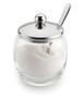 Imagem de Kit Para Servir Geléia Molhos 7 Peças Inox Vidro Antepastos Conjunto Patê Com Espatulas Servir