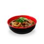 Imagem de Kit para Sopa Japonesa com Tigela 450 Ml + Colher + Par de Hashi Vermelho Liso