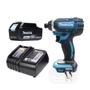 Imagem de Kit Parafusadeira de Impacto DTD152Z Makita e Bateria 18V 3.0Ah e Carregador