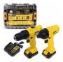 Imagem de Kit Parafusadeira Furadeira 12V DCD700 + Parafusadeira Impacto DCF805 12V Dewalt DCK201c2 - Bivolt