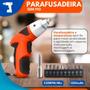 Imagem de Kit Parafusadeira Sem Fio com Peças e Acessórios