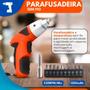 Imagem de Kit Parafusadeira Sem Fio Compacta com Torque Ajustável