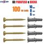 Imagem de Kit Parafuso e Bucha 10mm - 8mm - 6mm