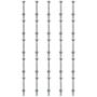 Imagem de Kit Parafuso Francês Com Porca 1/4'' x 3'' - 53,0007 (Com 25 Unidades) - Nord