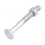 Imagem de Kit Parafuso Francês Com Porca 1/4'' x 4'' - 53,0008 (Com 25 Unidades) - Nord