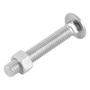 Imagem de Kit Parafuso Francês Com Porca  5/16'' x 1'' - 53,0010 (Com 25 Unidades) - Nord
