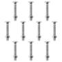 Imagem de Kit Parafuso Francês Com Porca  5/16'' x 2'' - 53,0012 (Com 10 Unidades) - Nord