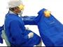 Imagem de Kit Paramentação D Cirurgia Odontologicas Tec. Brim Leve 100%  Sem Personalização Cor: Azul Marinho