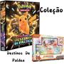 Imagem de Kit Pasta Fichário Pokémon Escarlete e Violeta Destinos de Paldea e Box Coleção Fuecoco Cards TCG