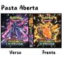 Imagem de Kit Pasta Fichário Pokémon Escarlete e Violeta Destinos e Paldea com 10 Folhas e Box Sprigatito TCG