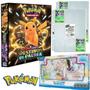 Imagem de Kit Pasta Fichário Pokémon Escarlete e Violeta Destinos e Paldea com 20 Folhas e Box Quaxly TCG